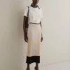 Discount ❤️ By Malene Birger AMER - Pencil 👗 Skirt - Black/off-white 🤩