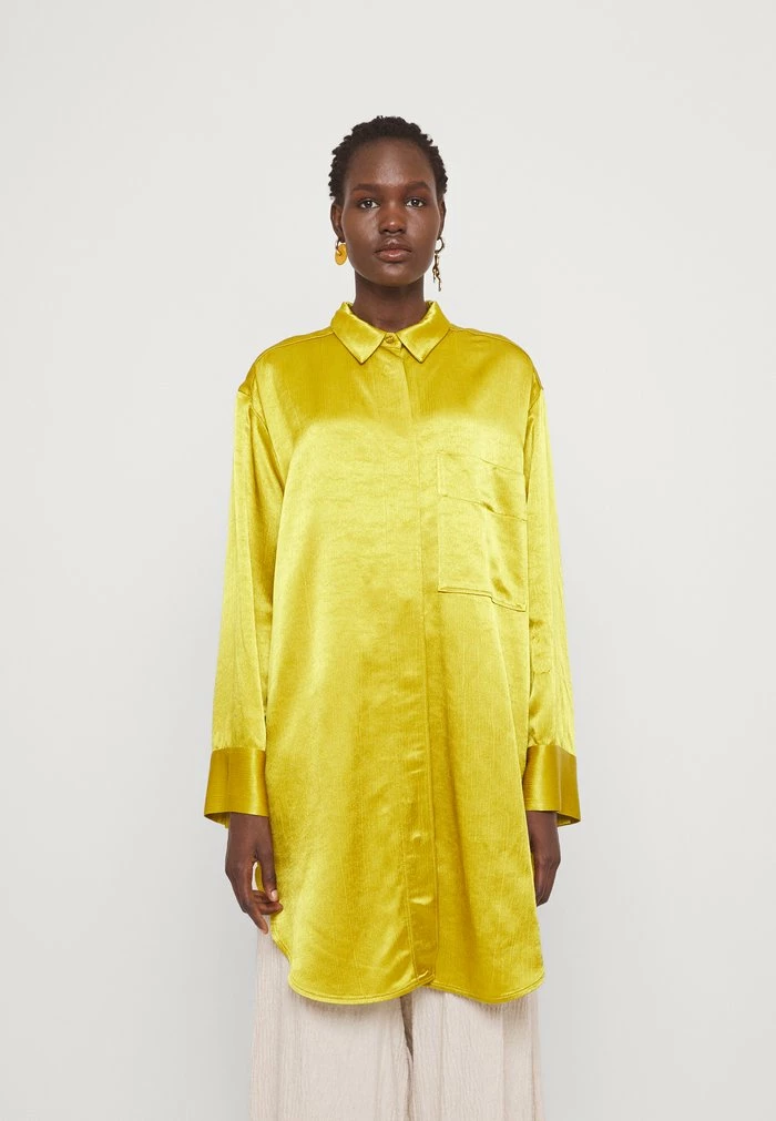 OLISSE - Shirt dress - autumn green Flash Sale ๐งจ By Malene Birger OLISSE - ๐ Shirt ๐ Dress - Autumn Green ๐ -By Malene Birger shop 0e2564427b0f4abd86958d4abd235d88