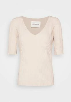 Budget 🧨 By Malene Birger AJUNIE - Basic T-shirt - Cream Snow 🤩 -By Malene Birger shop 1b85bfd0881846a09e227050c83598a5