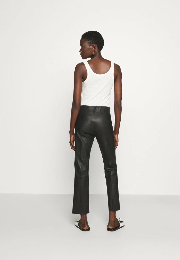 FLORENTINA - Leather trousers - black Cheap ๐ฅฐ By Malene Birger FLORENTINA - Leather Trousers - Black โ -By Malene Birger shop 3d515b56969541879174cb13e3b5e1f5
