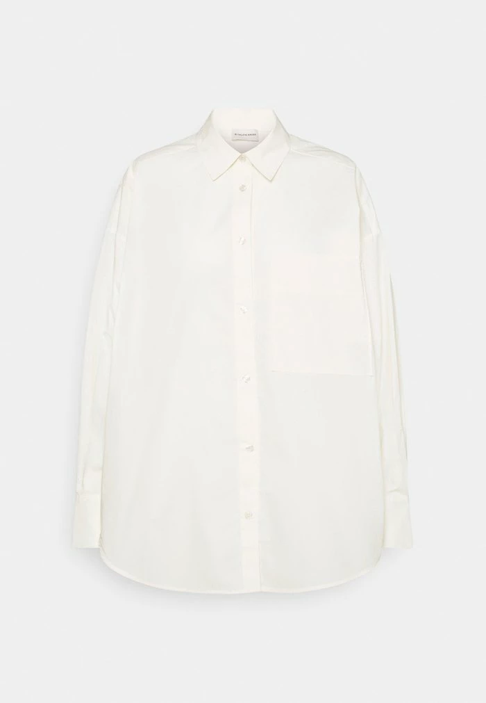 DERRIS - Button-down blouse - cream Discount ✔️ By Malene Birger DERRIS - Button-down Blouse - Cream 💯 -By Malene Birger shop 3f595ab5e9b3494b85288383b15c4378