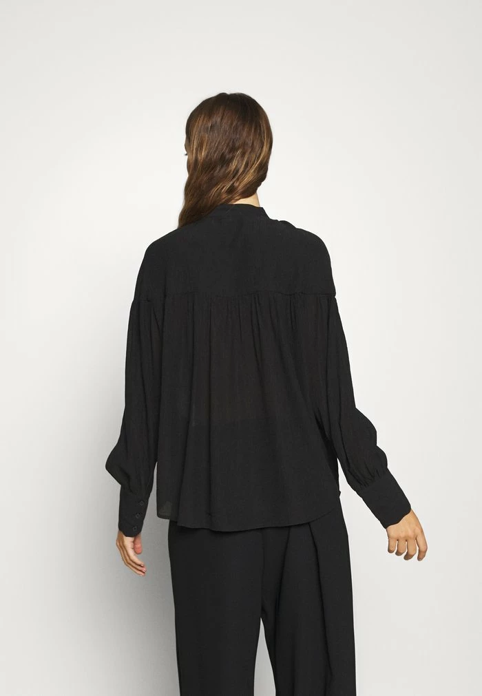 REIBENA - Button-down blouse - black Best Sale โค๏ธ By Malene Birger REIBENA - Button-down Blouse - Black ๐ -By Malene Birger shop 451d7e6c6b0f44c385a09fb2feb24ff6