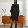 Brand new 🔥 By Malene Birger FLANNASAN - Day 👗 Dress - Black ✔️
