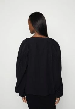 Discount 🥰 By Malene Birger RAMONAS - Blouse - Black 😍 -By Malene Birger shop 4e8ed8c8433344b1b548f522cf914e2a