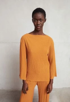 Promo 🎁 By Malene Birger FLORINCE - Blouse - Cognac Pumpkin 🛒