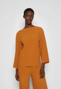 Promo 🎁 By Malene Birger FLORINCE - Blouse - Cognac Pumpkin 🛒 -By Malene Birger shop 61a0a67a942b451f87fa051a28df2224