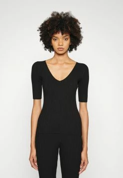 Wholesale ❤️ By Malene Birger AJUNIE - Basic T-shirt - Black ⭐ -By Malene Birger shop 643b21ab140142348d05ca4ac2731349