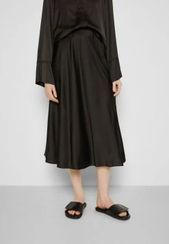 Outlet ❤️ By Malene Birger BOSHA - A-line 👗 Skirt - Black ✔️ -By Malene Birger shop 66f4c08569504ddca0ebd8b48d567240