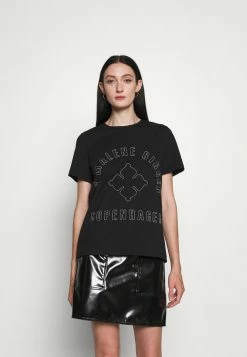 Brand new ๐ By Malene Birger DESMOS - Print T-shirt - Black ๐