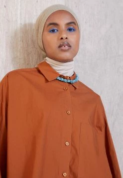 Best deal ❤️ By Malene Birger DERRIS - Button-down Blouse - Caramel Cafe 😉 -By Malene Birger shop 6b3f207083724b51a2b8b98f4dfb890b