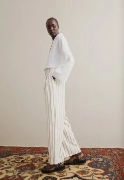 Wholesale 👏 By Malene Birger CYMBARIA - Trousers - Cream Snow 🔔