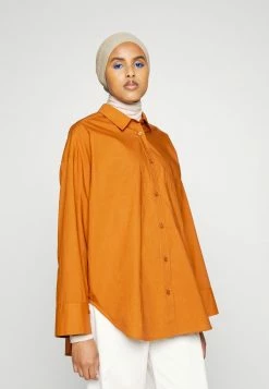 Best deal ❤️ By Malene Birger DERRIS - Button-down Blouse - Caramel Cafe 😉 -By Malene Birger shop 6e98f2572a014cd495821f79d137f065