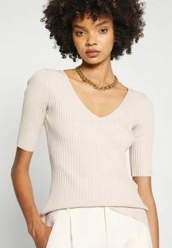 Budget 🧨 By Malene Birger AJUNIE - Basic T-shirt - Cream Snow 🤩 -By Malene Birger shop 748ccdd03de540a69588dc6c6bb5d454