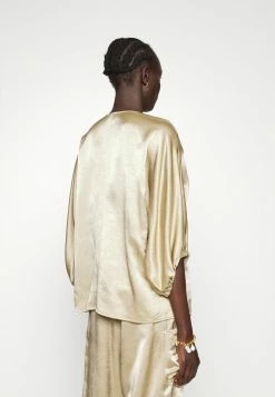 Deals ✨ By Malene Birger PIAMONTES - Blouse - Sand ✔️ -By Malene Birger shop 76ef532d6f54423bb27dca878f0e1ee1