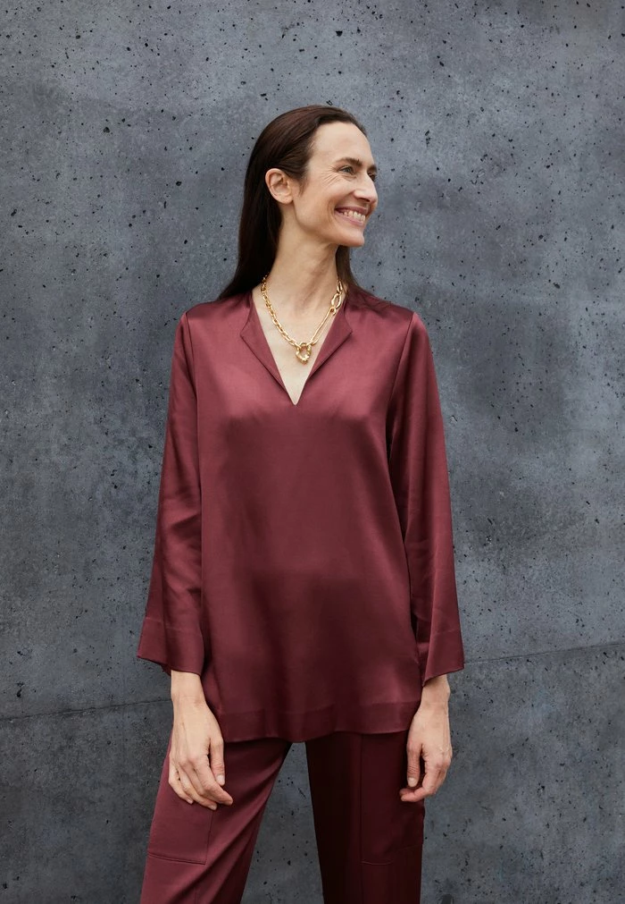 EVILIA - Trousers - burgundy Cheap ⌛ By Malene Birger EVILIA - Trousers - Burgundy ❤️ -By Malene Birger shop 815f2dbc937b469a8c7248c646cf4dcc