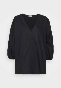 Outlet 🧨 By Malene Birger PIAMONTES - Blouse - Black 💯 -By Malene Birger shop 81b933b2b9694fc49f9fd070a7cd350a