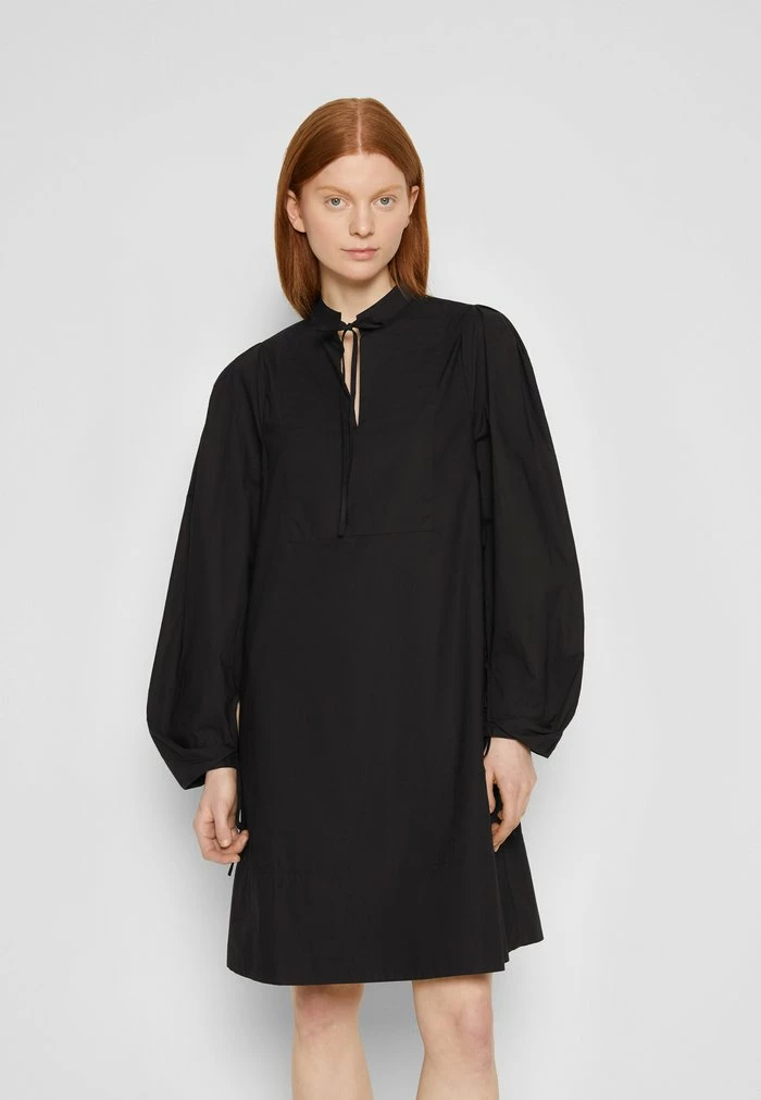 BALTARA - Day dress - black Budget ๐ฏ By Malene Birger BALTARA - Day ๐ Dress - Black โ -By Malene Birger shop 81f589d06ead440b8f601a4403377334