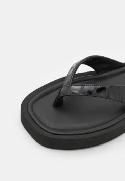 Best Pirce ⭐ By Malene Birger KIOMO - T-bar 🩴 Sandals - Black 🔥 -By Malene Birger shop 847cc245e2574f66b9c3af3e76792f63