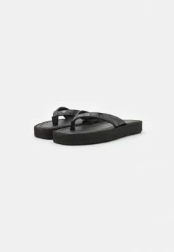 Best Pirce ⭐ By Malene Birger KIOMO - T-bar 🩴 Sandals - Black 🔥 -By Malene Birger shop 871d01406986494c95b01afc1f1c5ba4