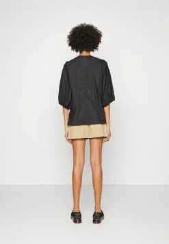 Outlet 🧨 By Malene Birger PIAMONTES - Blouse - Black 💯 -By Malene Birger shop 97444a6233f343b4a9502285a80f72c1