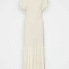 Top 10 🧨 By Malene Birger MAHAVA - Jersey 👗 Dress - Cream ❤️