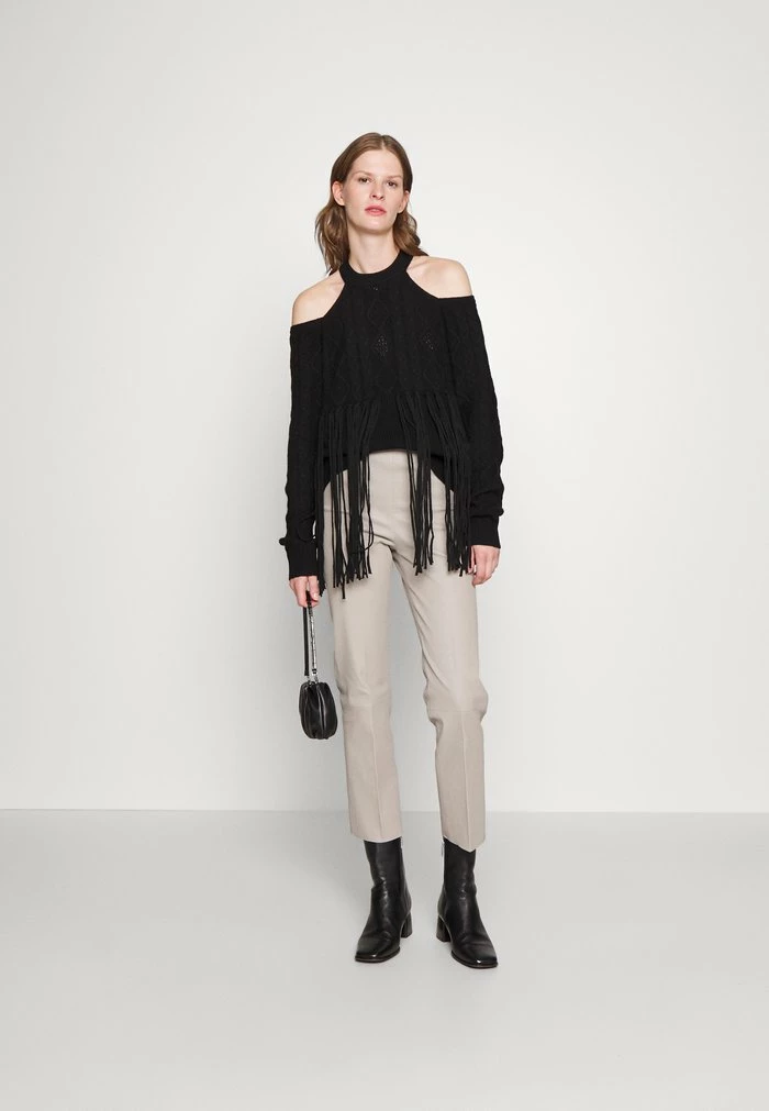 FLORENTINA - Leather trousers - marble Budget ๐ By Malene Birger FLORENTINA - Leather Trousers - Marble ๐ -By Malene Birger shop a7f89616730f4c8889be2acbfc6afec3