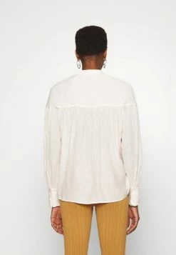 Buy ⌛ By Malene Birger REIBENA - Button-down Blouse - Cream ✔️ -By Malene Birger shop acd497e47c34450fb9023cd113b4887d