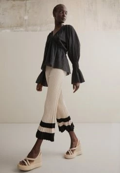 Best Sale ✨ By Malene Birger AJAY - Trousers - Black ❤️