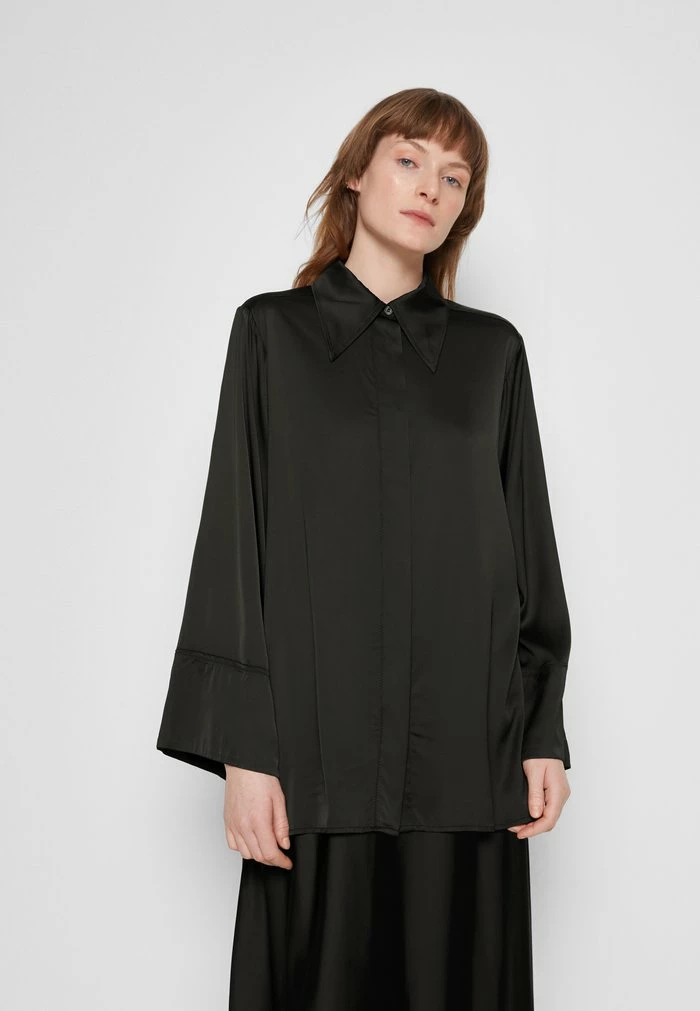 ROSIANNA - Button-down blouse - black Promo 🥰 By Malene Birger ROSIANNA - Button-down Blouse - Black 😀 -By Malene Birger shop ba3f9d7237df4dbfbe89050db9f4f994
