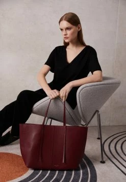 Cheapest 🎁 By Malene Birger ABILLA - Tote Bag - Wine 💯