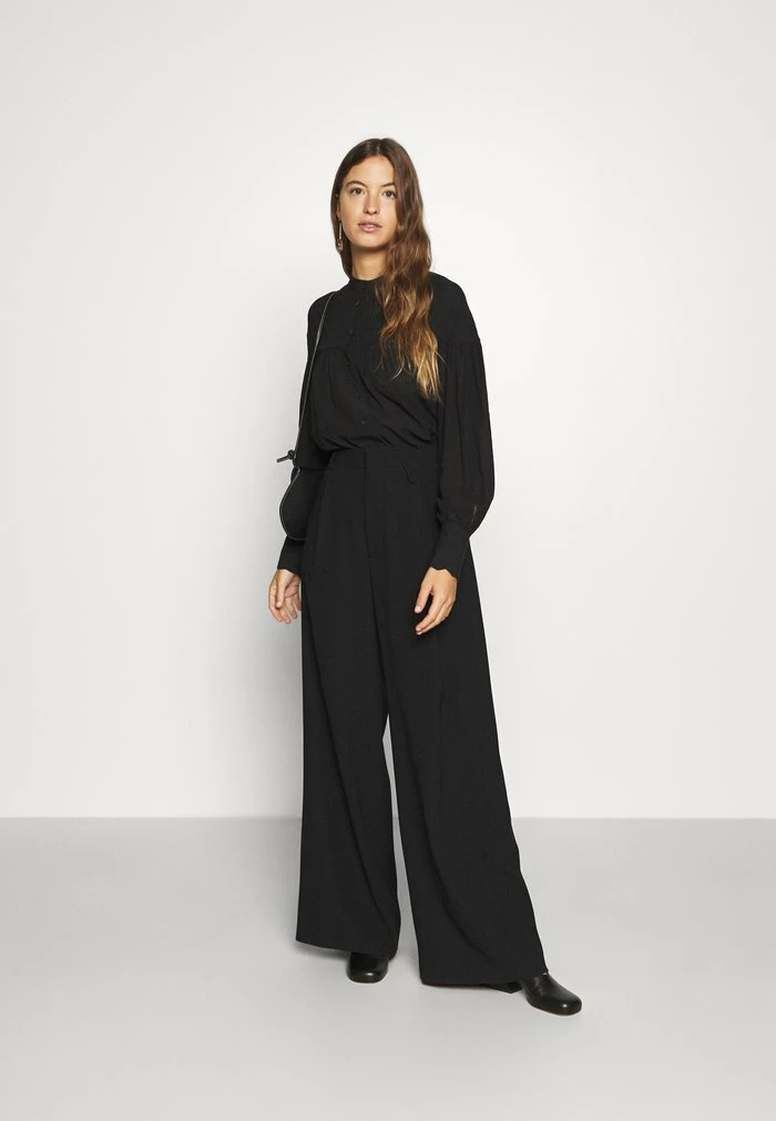 REIBENA - Button-down blouse - black Best Sale โค๏ธ By Malene Birger REIBENA - Button-down Blouse - Black ๐ -By Malene Birger shop bfa4b2878f994796b37f8c4f3780387e