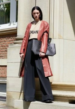 Coupon 👍 By Malene Birger ABIGAIL - 👜 Handbag - Dark Chokolate 🔥