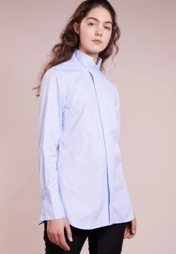 New 👍 By Malene Birger LEIJAI - Button-down Blouse - Pastel Blue ⭐