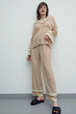 Cheapest 🎁 By Malene Birger AMELIANO PANT - Trousers - Deep Caramel 👍