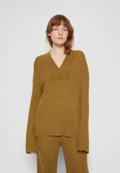 Buy 🌟 By Malene Birger CALIRA - Jumper - Dry Moss 🧨 -By Malene Birger shop cb0ddc23fb3c4e9f9b386be44b12675c