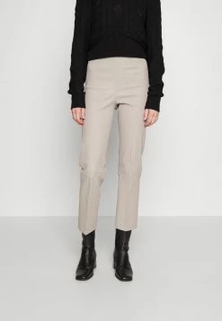 Budget 🎉 By Malene Birger FLORENTINA - Leather Trousers - Marble 🎁