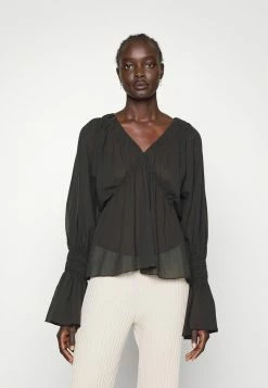 Cheap 😍 By Malene Birger YENNAS - Blouse - Black 🎉 -By Malene Birger shop cf5e060e4ca04c14b41378a9b6b833be