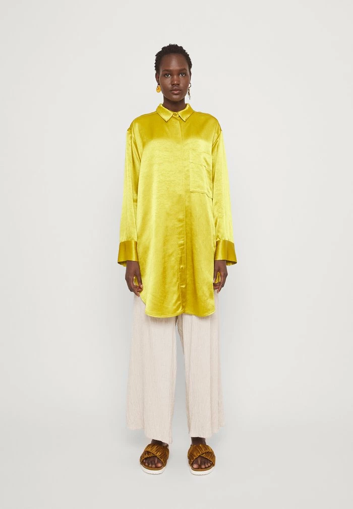 OLISSE - Shirt dress - autumn green Flash Sale ๐งจ By Malene Birger OLISSE - ๐ Shirt ๐ Dress - Autumn Green ๐ -By Malene Birger shop d540d5938f1e47ebb797a98189c84639