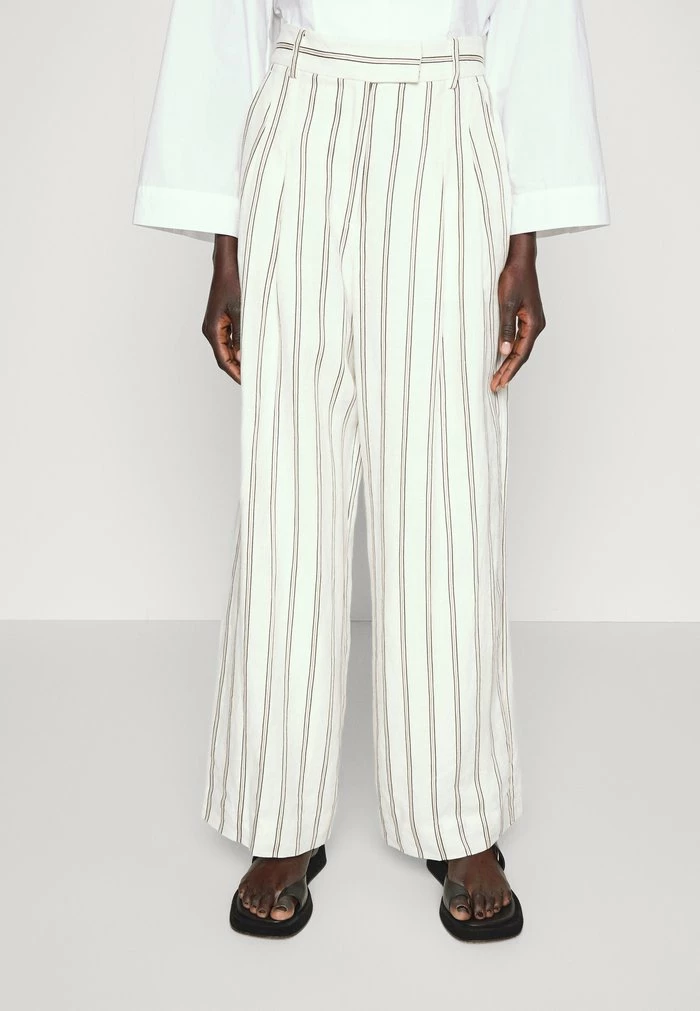 CYMBARIA - Trousers - cream snow Wholesale ๐ By Malene Birger CYMBARIA - Trousers - Cream Snow ๐ -By Malene Birger shop d76f6670ae464a62bb12faadcfcd758b