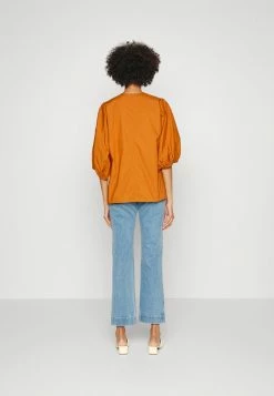 Best deal ✔️ By Malene Birger PIAMONTES - Blouse - Caramel Cafe ❤️ -By Malene Birger shop db27ecab004b4e8a95eb6fd6c1dd708c
