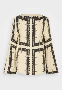 Best deal ⌛ By Malene Birger BAJUNAR - Blouse - Garian Border 💯 -By Malene Birger shop ddf3223a86aa480a9120375299bbdda5