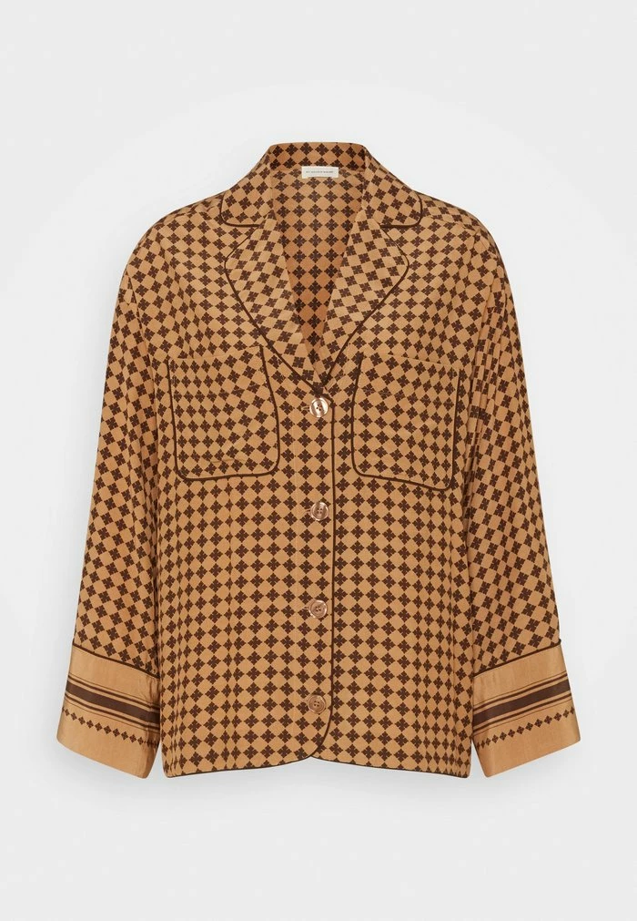 AMANNA SHIRT - Button-down blouse - drab chino Outlet 👍 By Malene Birger AMANNA 👕 SHIRT - Button-down Blouse - Drab Chino 🌟 -By Malene Birger shop e13883c1491c45e4896bc36089384a1a