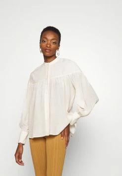 Buy ⌛ By Malene Birger REIBENA - Button-down Blouse - Cream ✔️
