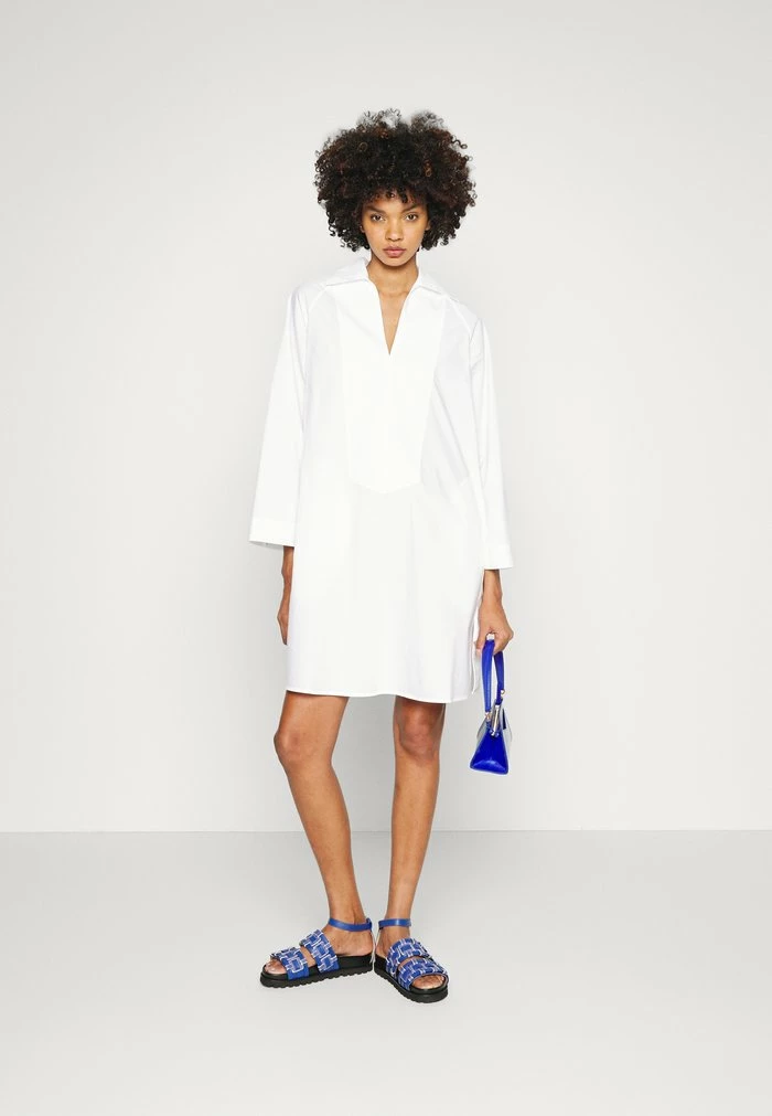 EDANIMA - Day dress - pure white Cheapest 🌟 By Malene Birger EDANIMA - Day 👗 Dress - Pure White ✔️ -By Malene Birger shop e98e06e8f8e84092b4e815d27163c265