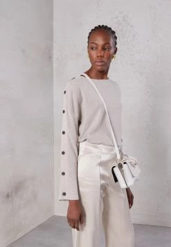 Cheapest 🛒 By Malene Birger FALE - Jumper - Cement 🎉