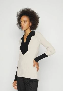 Best deal ⭐ By Malene Birger ANETA - Jumper - Black/beige ❤️ -By Malene Birger shop eb3e15a93d2846f5924ee7c5dfd95b8c