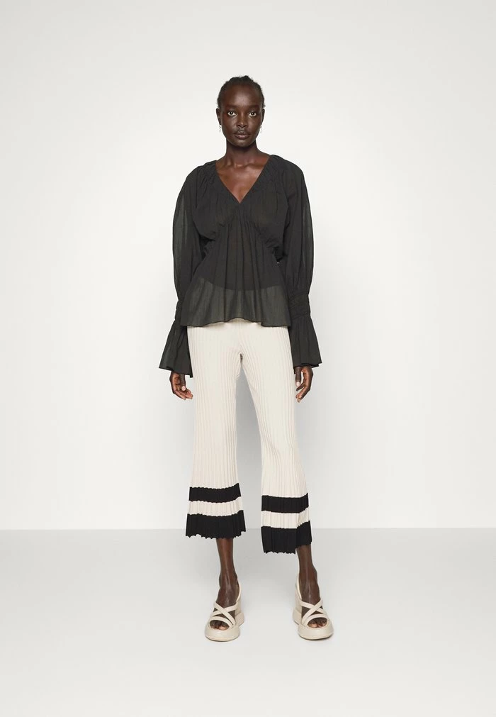 AJAY - Trousers - black Best Sale ✨ By Malene Birger AJAY - Trousers - Black ❤️ -By Malene Birger shop eb88c15256f74d2cae8afabe607cd565