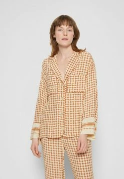 New 🌟 By Malene Birger AMANNA 👕 SHIRT - Button-down Blouse - Deep Caramel 😀 -By Malene Birger shop f144d9c628f84a62b1e2e0f0a79fb7a4