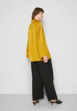 Budget 😀 By Malene Birger ROSIANNA - Button-down Blouse - Golden Apricot 👏 -By Malene Birger shop f51c8da675d04539bfdf19db1172cc92