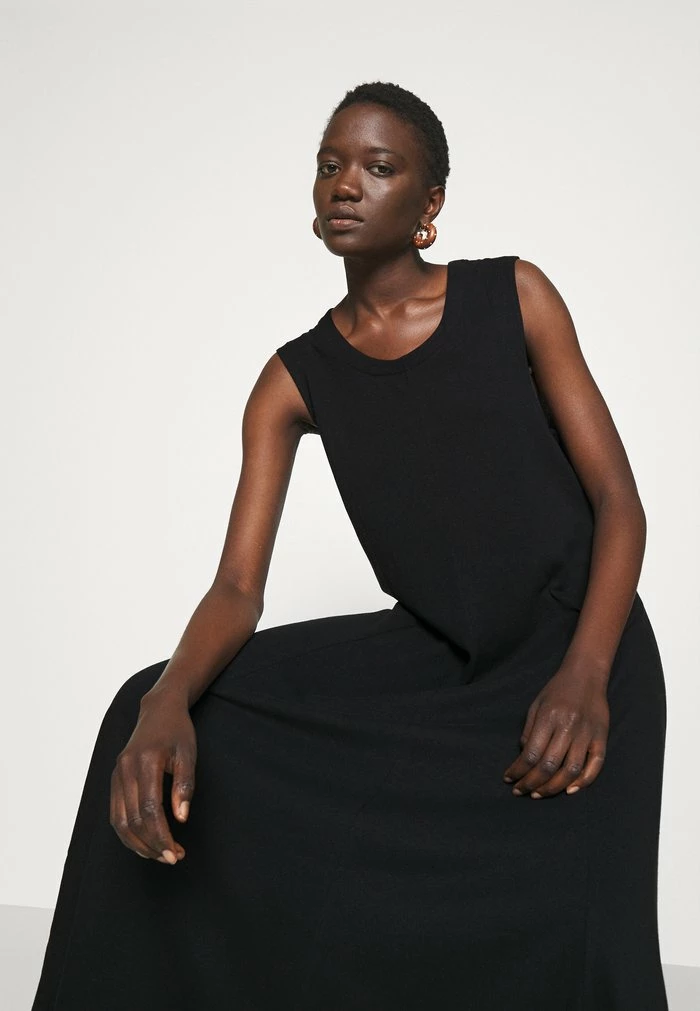 ELIYA - Maxi dress - black New ⭐ By Malene Birger ELIYA - Maxi 👗 Dress - Black 🥰 -By Malene Birger shop f605fe61aca3441ba9f500865ffbbd77